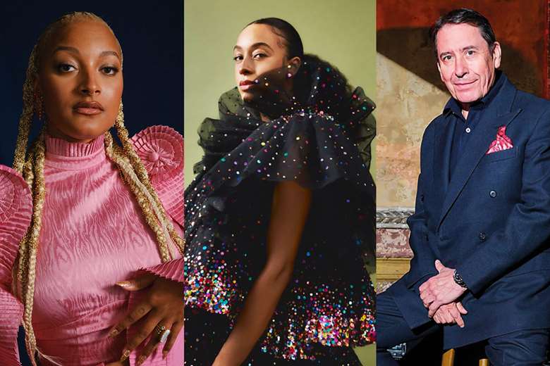 Headliners L-R: Nubya Garcia, Corinne Bailey Rae and Jools Holland