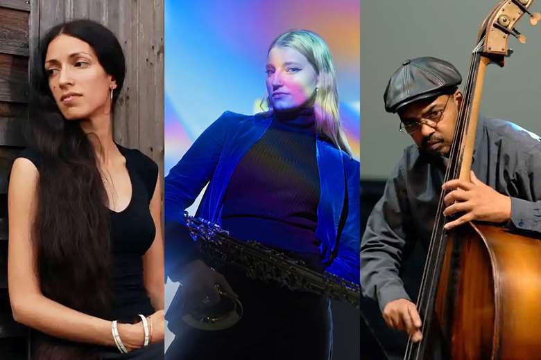 Brecon headliners L-R: Zoe Rahman, Emma Rawicz and Gary Crosby 